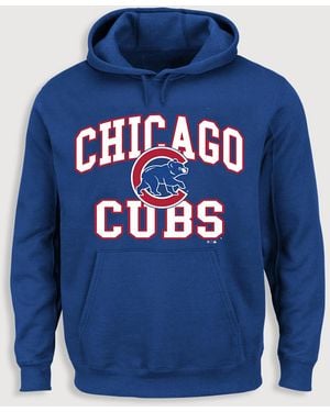 MLB Big & Tall Velocity Hoodie - Blue