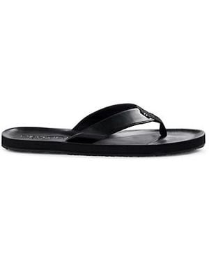 Nautica Big & Tall Thong Sandals - Black