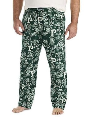 Polo Ralph Lauren Big & Tall Printed Lounge Pants - Green