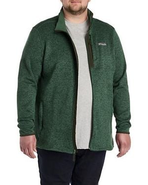 Columbia Sweater Weather Full-Zip Fleece Jacket - Green