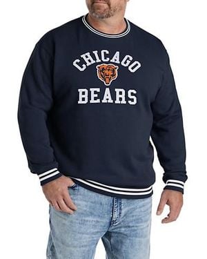 Nfl Big & Tall Crewneck Sweatshirt - Blue