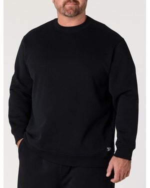 Reebok Big & Tall Lux Offday Crewneck Sweatshirt - Blue