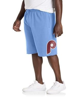 MLB Big & Tall Team Logo Shorts - Blue