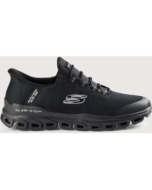 Skechers Big & Tall Hands Free Glide-Step Zefyr Slip-Ins - Black