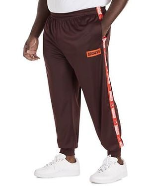 Nfl Big & Tall Striped Team Sweatpants - Red