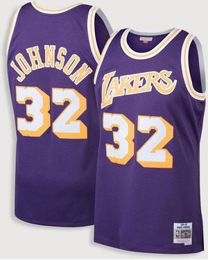 Mitchell & Ness Big & Tall Nba Swingman Jersey - Purple