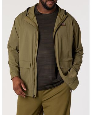 Reebok Big & Tall Urban Tech Track Jacket - Green