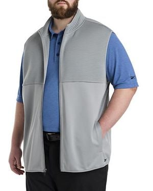 Reebok Big & Tall Ribbed Vest - Blue