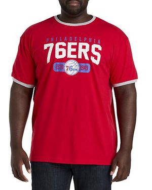 Nba Big & Tall Home Team Graphic Tee - Red