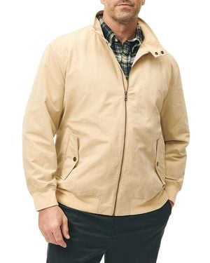 Brooks Brothers Big & Tall Harrington Jacket - Natural