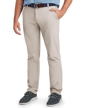 Vineyard Vines Big & Tall On The Go Performance Pants - Gray