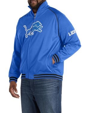 Nfl Big & Tall Zip-Front Track Jacket - Blue