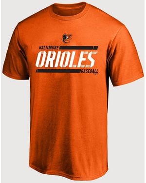 MLB Big & Tall Home Graphic Tee - Orange