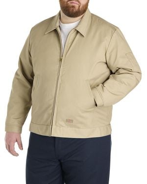 Dickies Big & Tall Insulated Eisenhower Jacket - Natural
