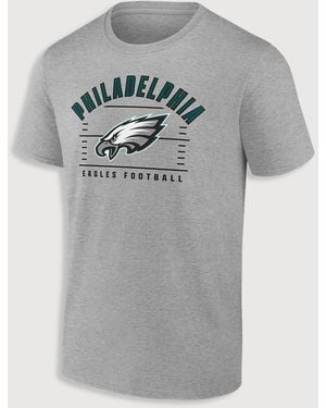 Nfl Big & Tall Heather Team T-Shirt - Gray