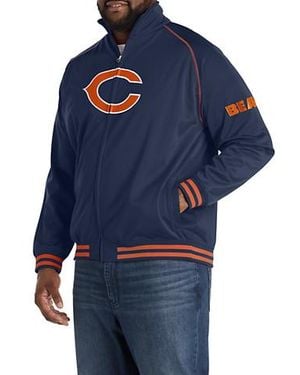 Nfl Big & Tall Zip-Front Track Jacket - Blue