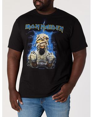 True Nation Big & Tall Iron Maiden Graphic Tee - Black