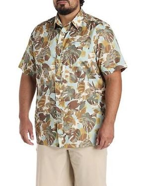 Columbia Big & Tall Slacktide Palms Sport Shirt - Multicolor