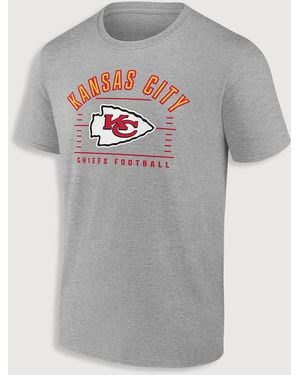 Nfl Big & Tall Heather Team T-Shirt - Gray