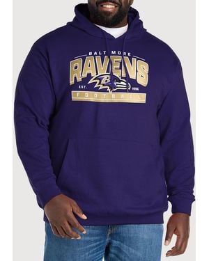 Nfl Big & Tall Pullover Hoodie - Blue