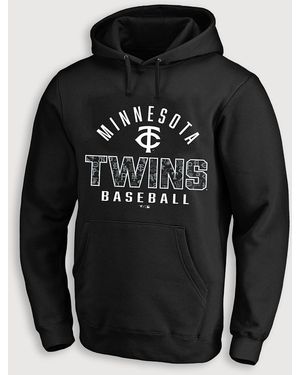 MLB Big & Tall Camo Hoodie - Black