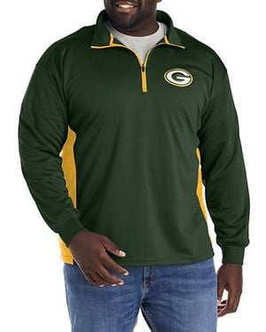 Nfl Big & Tall 1 4-Zip Pullover - Green