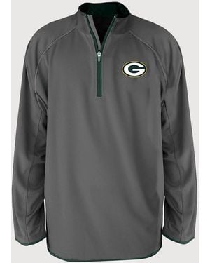Nfl Big & Tall 1 4- Zip Pullover - Gray