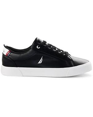 Nautica Big & Tall Graves Court Sneakers - Black