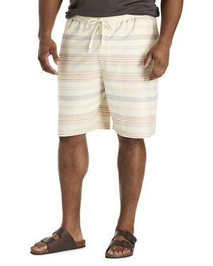 O'neill Sportswear Big & Tall Bavaro Striped Shorts - Natural