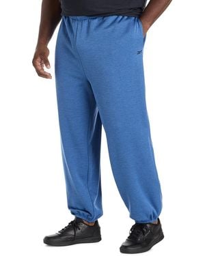 Reebok Big & Tall Performance Fleece Pants - Blue