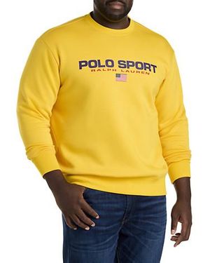 Polo Ralph Lauren Big & Tall Polo Sport Fleece Sweatshirt - Yellow