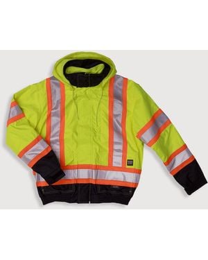 Tough Duck Big & Tall 3-In-1 Safety Bomber Jacket - Multicolor