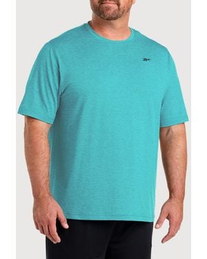 Reebok Big & Tall 365 Performance Perfect T-Shirt - Blue