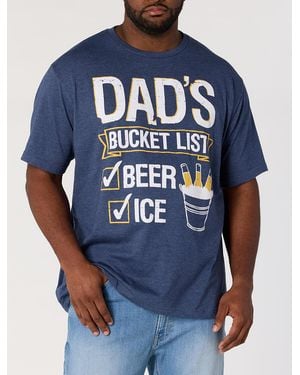 True Nation Big & Tall Bucket List - Blue