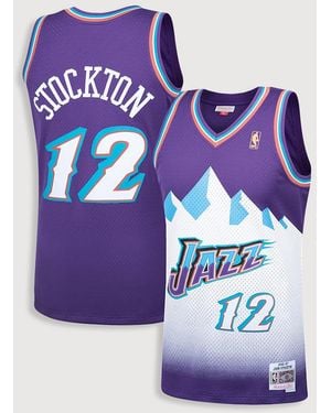 Mitchell & Ness Big & Tall Nba Swingman Jersey - Purple