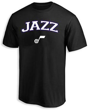 Nba Big & Tall Arch Logo Graphic Tee - Black