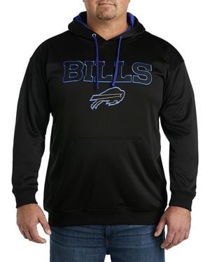 Nfl Big & Tall Team Color Pop Hoodie - Black