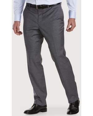 JV Reflex Big & Tall Stretch Dress Pants - Gray