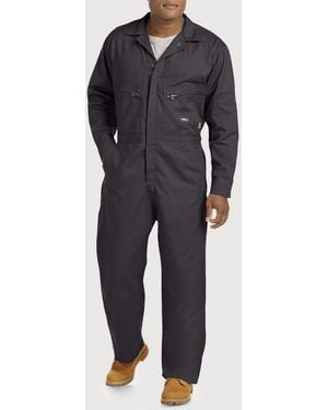 Bernè Big & Tall Flame-Resistant Deluxe Coveralls - Blue