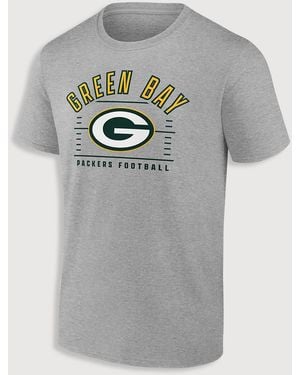 Nfl Big & Tall Heather Team T-Shirt - Gray