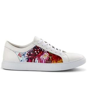 Robert Graham Big & Tall Tremblay Sneakers - Pink