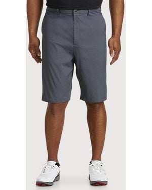 Callaway Apparel Big & Tall Oxford Active Shorts - Blue