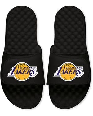 Nba Big & Tall Islide Los Angeles Logo Slide Sandals12 - Black