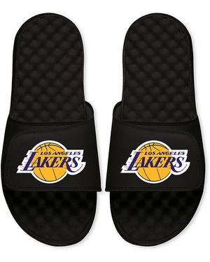 Nba Big & Tall Islide Los Angeles Logo Slide Sandals12 - Black