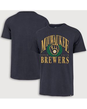 MLB Big & Tall Barrel Graphic Tee - Blue