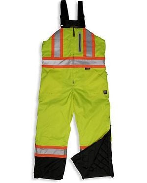 Tough Duck Big & Tall Insulated Ripstop Safety Overalls - Green