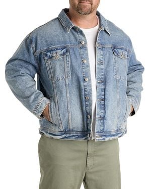 True Nation Big & Tall Classic Denim Jacket - Blue
