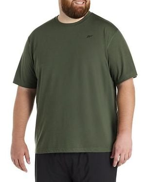 Reebok Big & Tall Performance Jersey Tech T-Shirt - Green