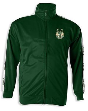 Nba Big & Tall Zip-Front Track Jacket - Green