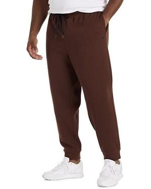 Reebok Big & Tall Performance Tech Fleece Sweatpants - Brown